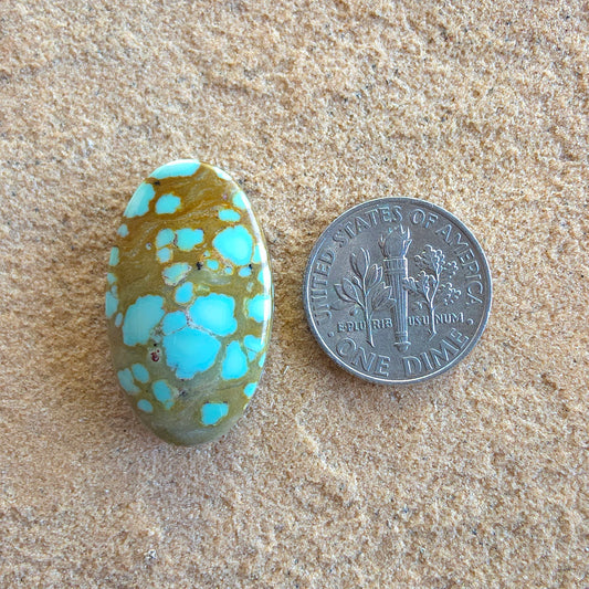 Stabilized Supernova Turquoise Cabochon