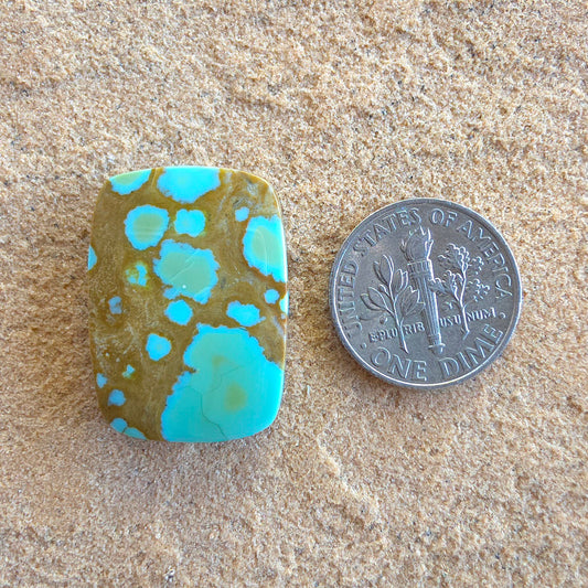 Stabilized Supernova Turquoise Cabochon