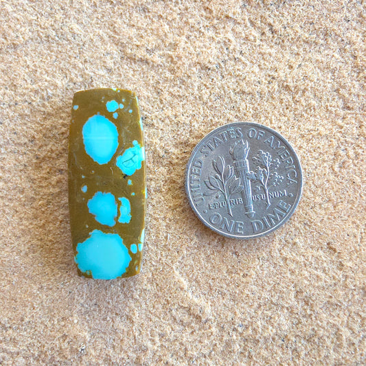 Stabilized Supernova Turquoise Cabochon