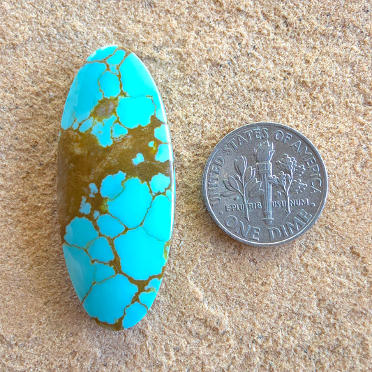 Stabilized Supernova Turquoise Cabochon