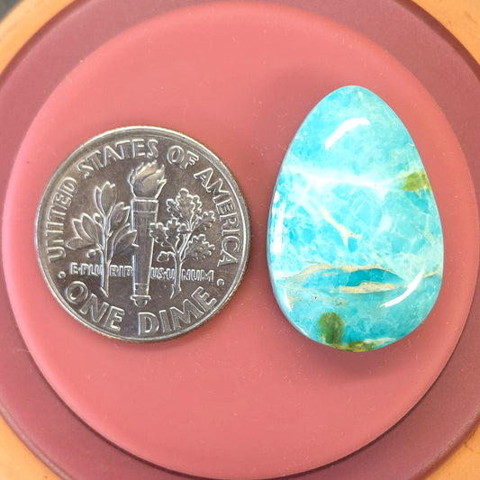 Stabilized Sonoran Gold Turquoise Pear Shape
