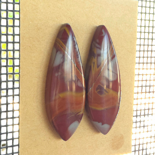 Natural Noreena Jasper Freeform Pairs