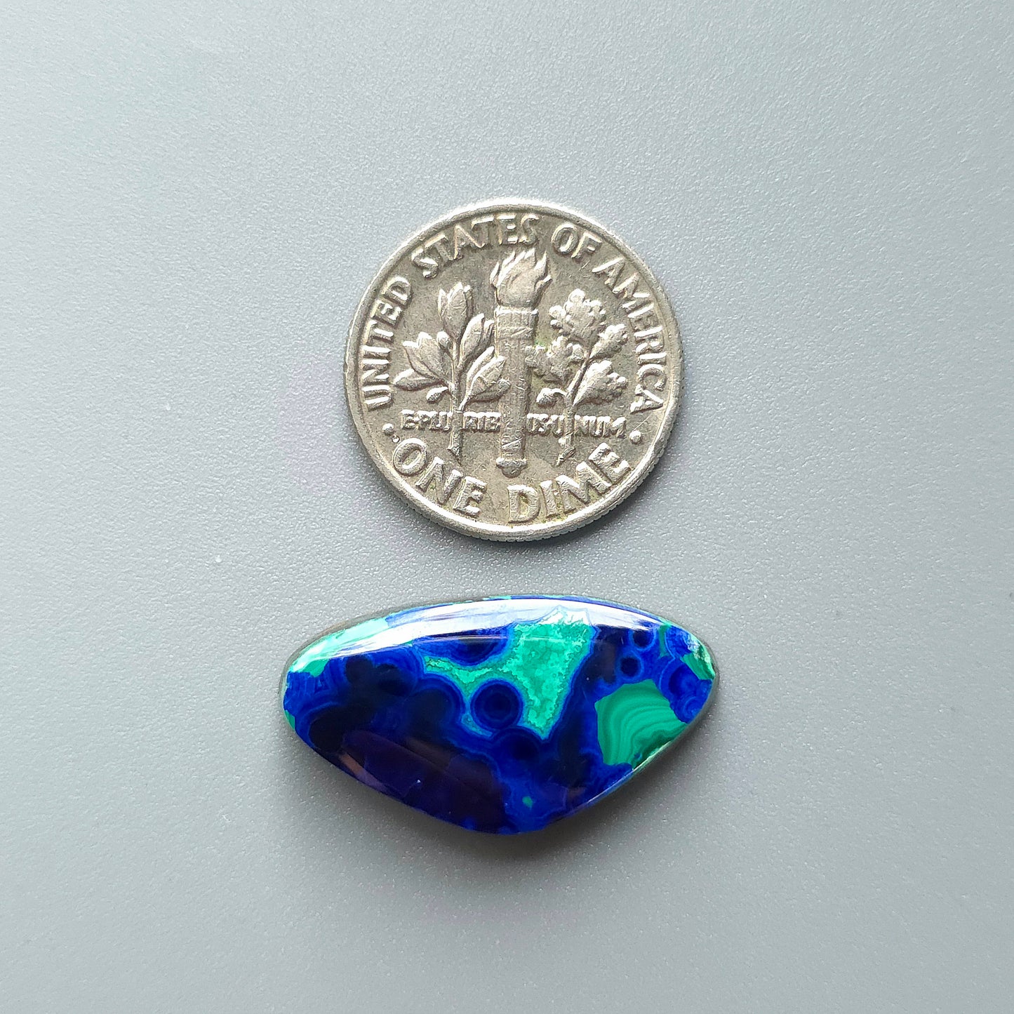 Stabilized Azurite Malachite Freeform