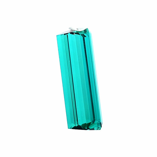 Brazilian Tourmaline (Green) Rectangular Faceted Cut