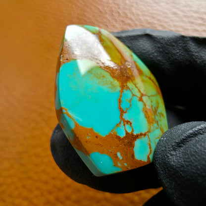 Stabilized Kingman Turquoise Freeform