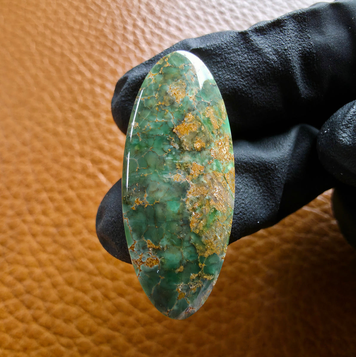 Natural Woodland Station Variscite Oval