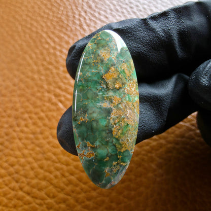 Natural Woodland Station Variscite Oval