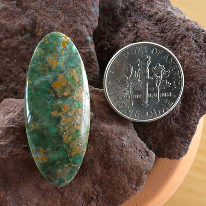 Natural Woodland Station Variscite Oval