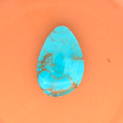 Stabilized Kingman Turquoise Cabochon