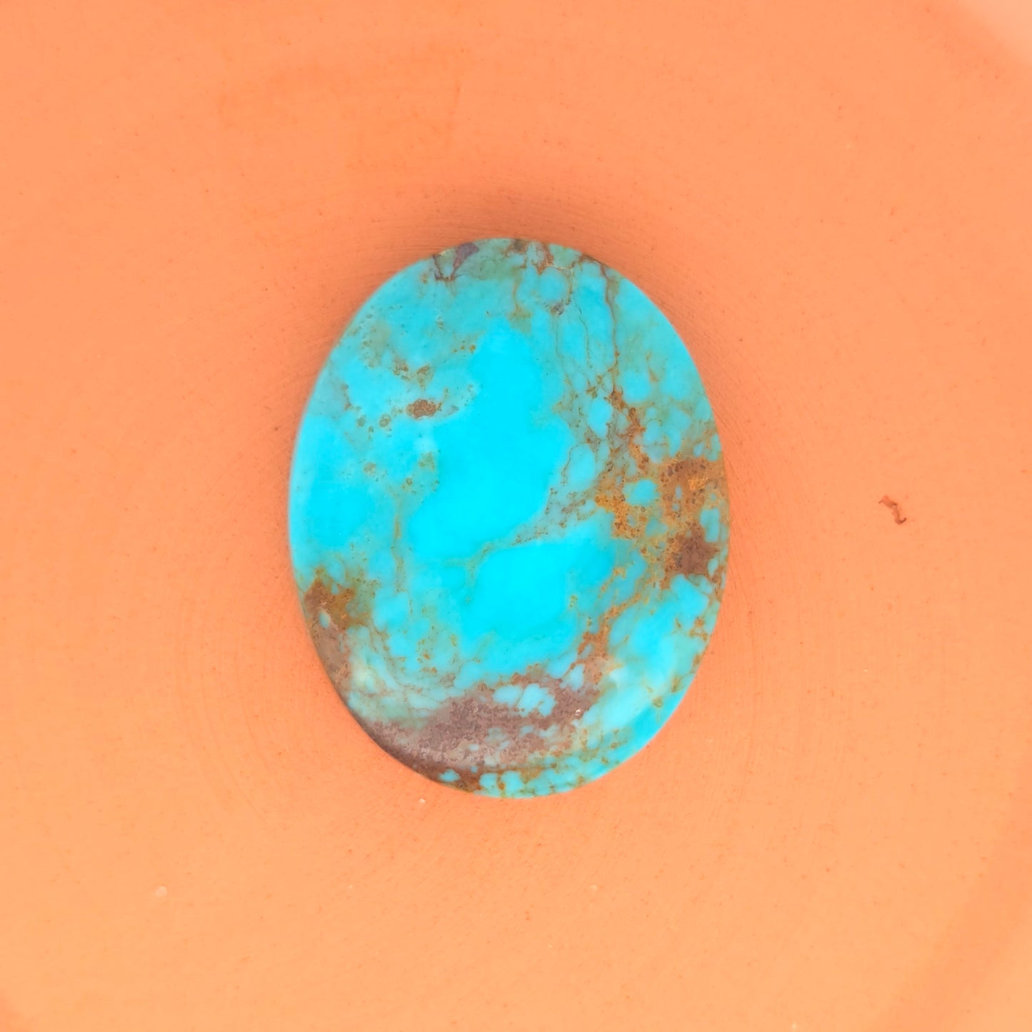 Stabilized Kingman Turquoise Cabochon