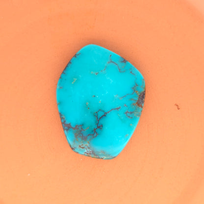 Stabilized Kingman Turquoise Cabochon