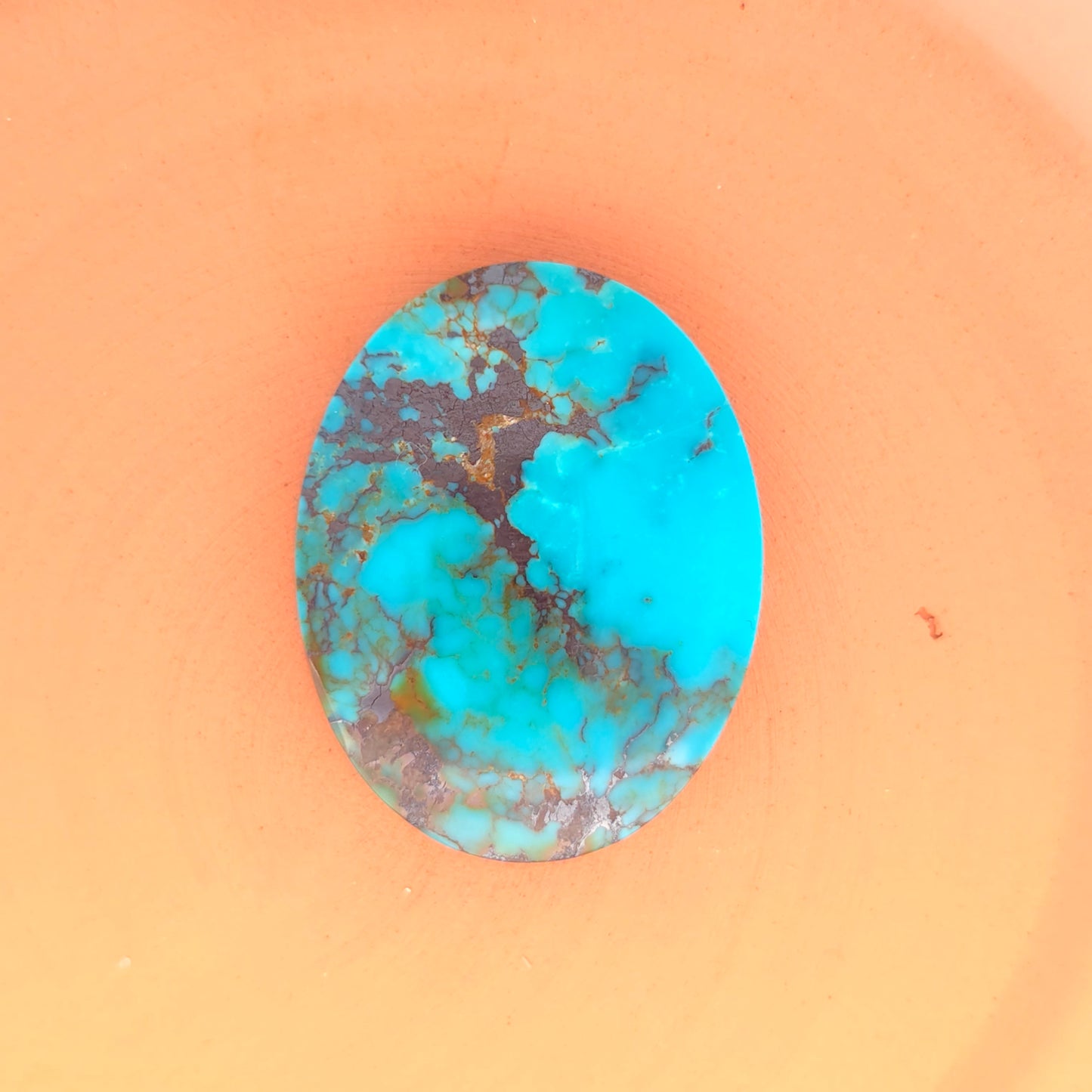 Stabilized Kingman Turquoise Cabochon