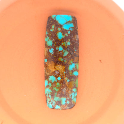 Stabilized Kingman Turquoise Rectangle Cabochon