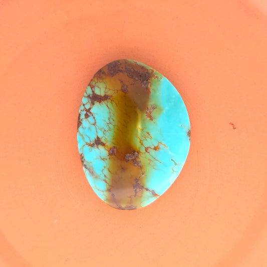Stabilized Kingman Turquoise Cabochon