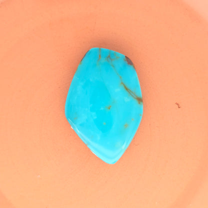 Stabilized Kingman Turquoise Cabochon