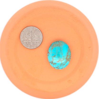 Stabilized Kingman Turquoise Cabochon
