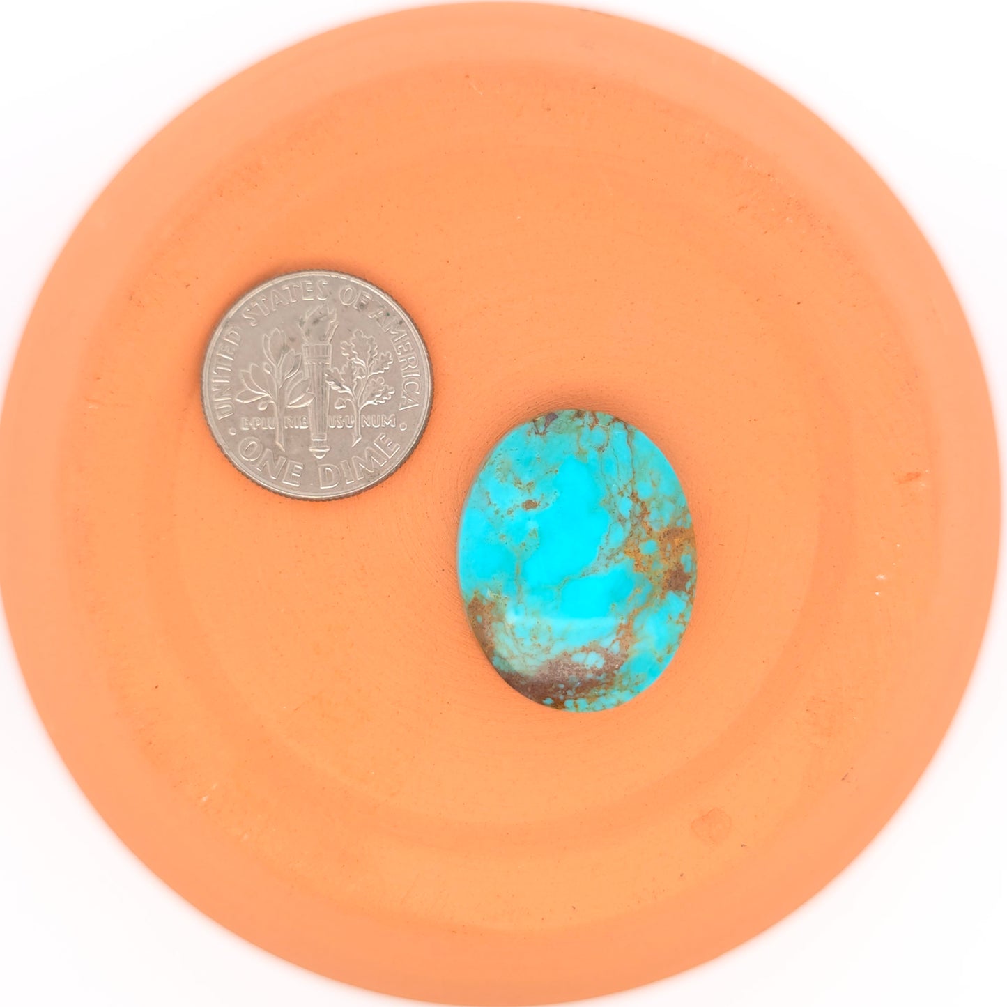 Stabilized Kingman Turquoise Cabochon