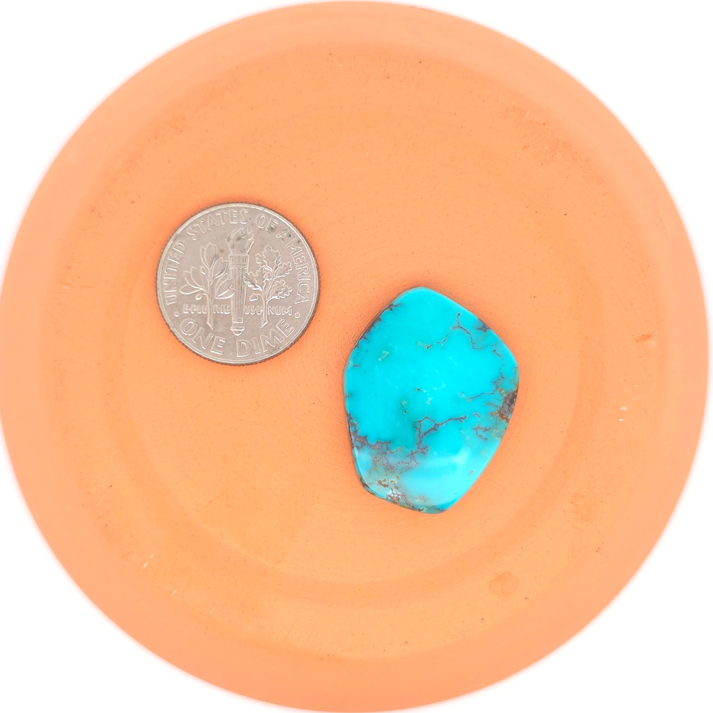 Stabilized Kingman Turquoise Cabochon