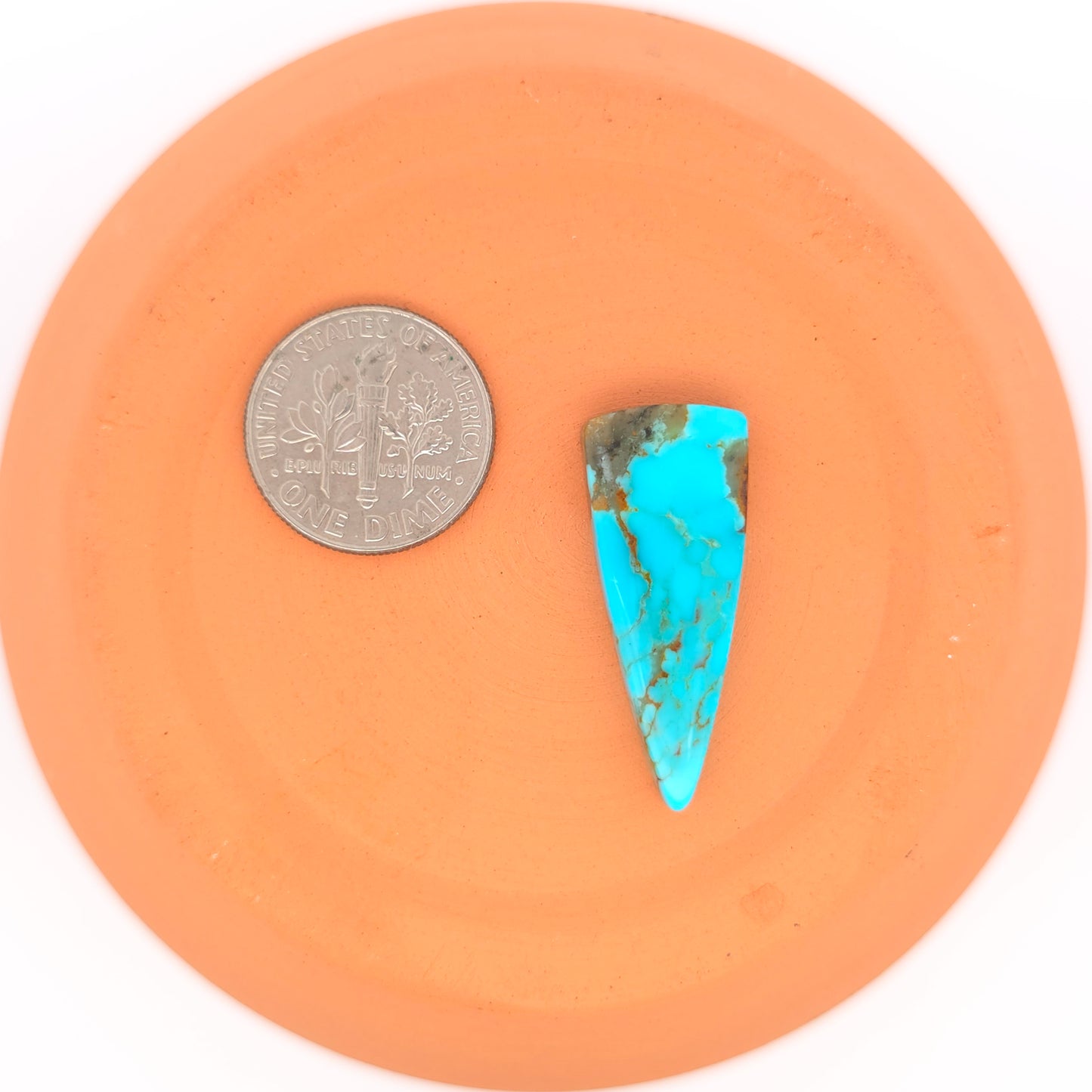 Stabilized Kingman Turquoise Cabochon