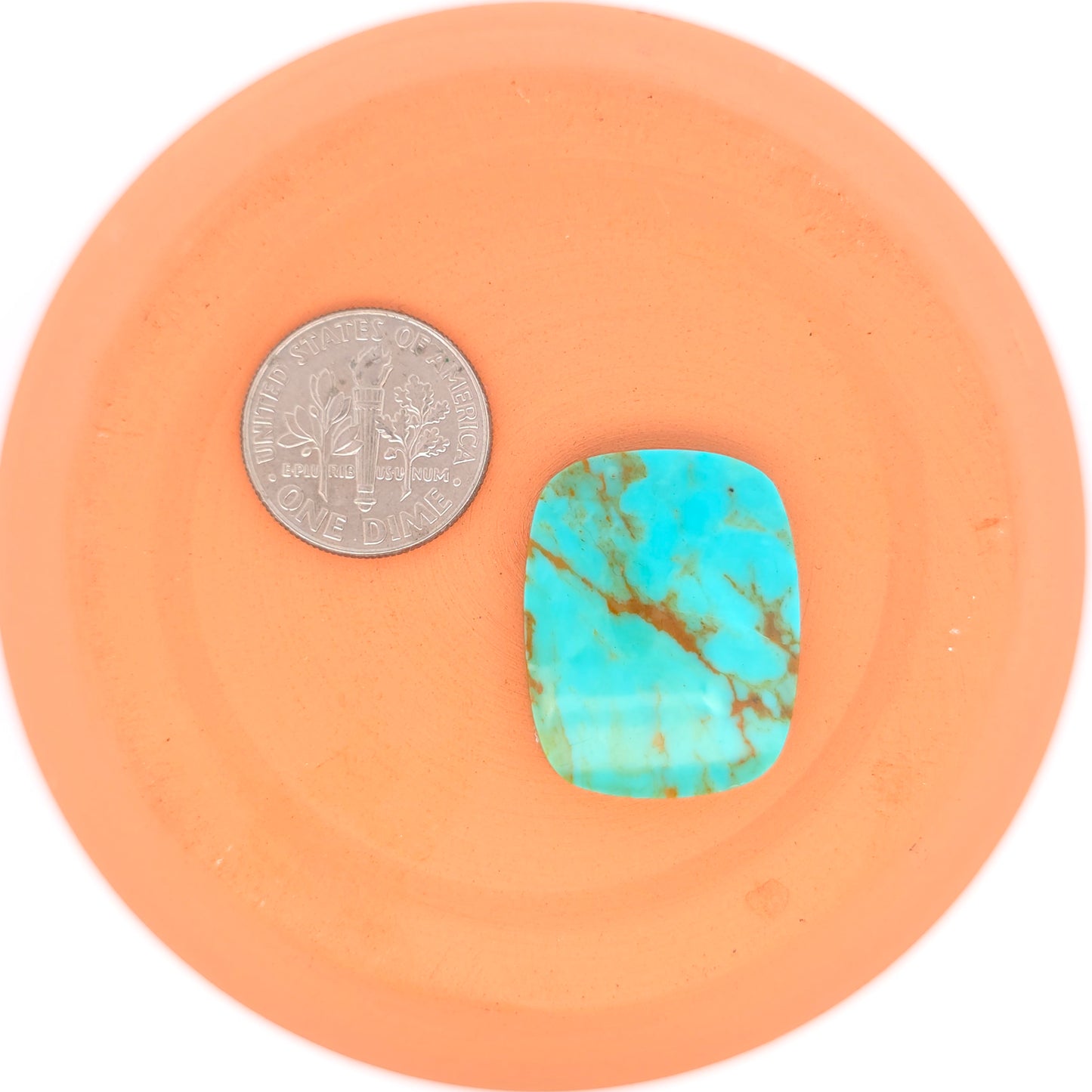 Stabilized Kingman Turquoise Cabochon