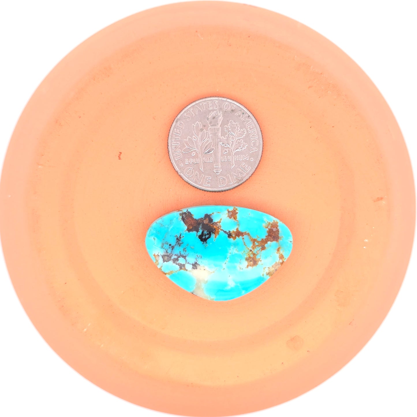 Stabilized Kingman Turquoise Cabochon