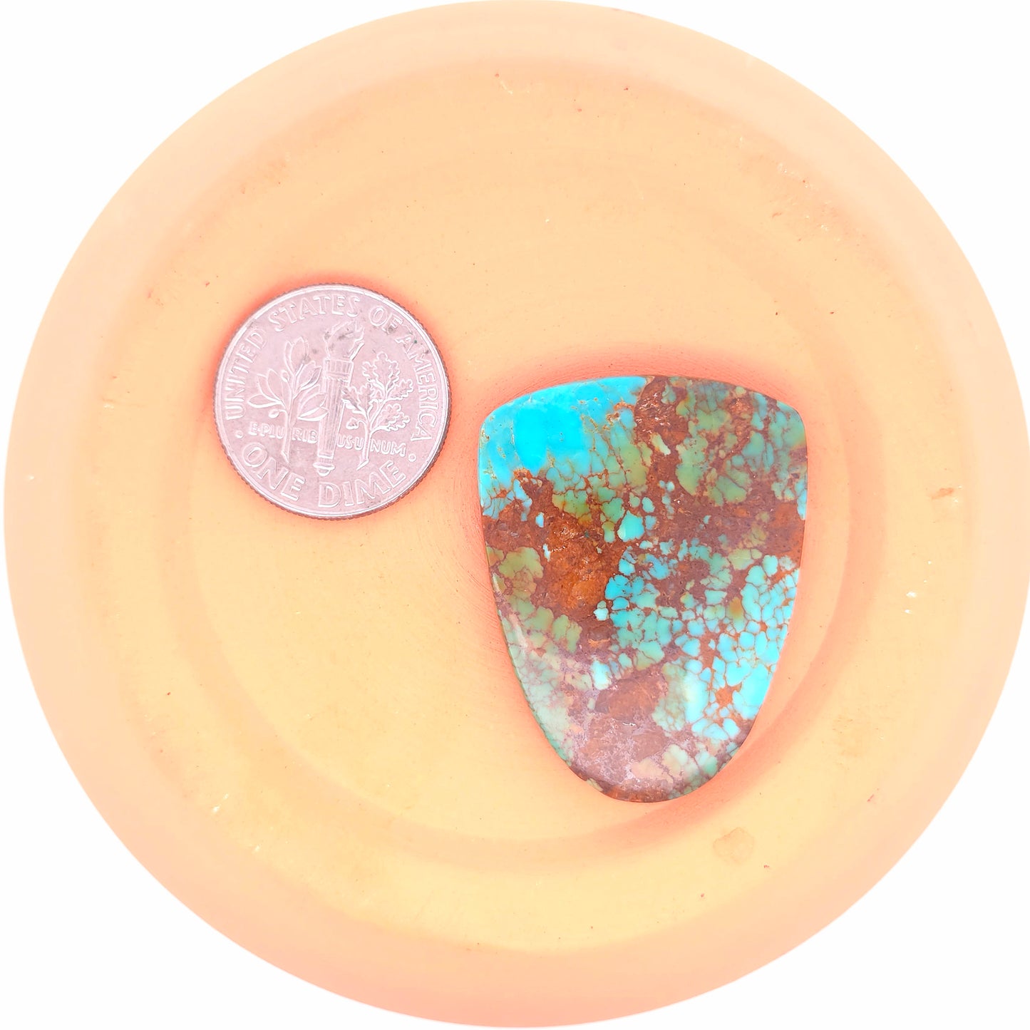 Stabilized Kingman Turquoise Cabochon