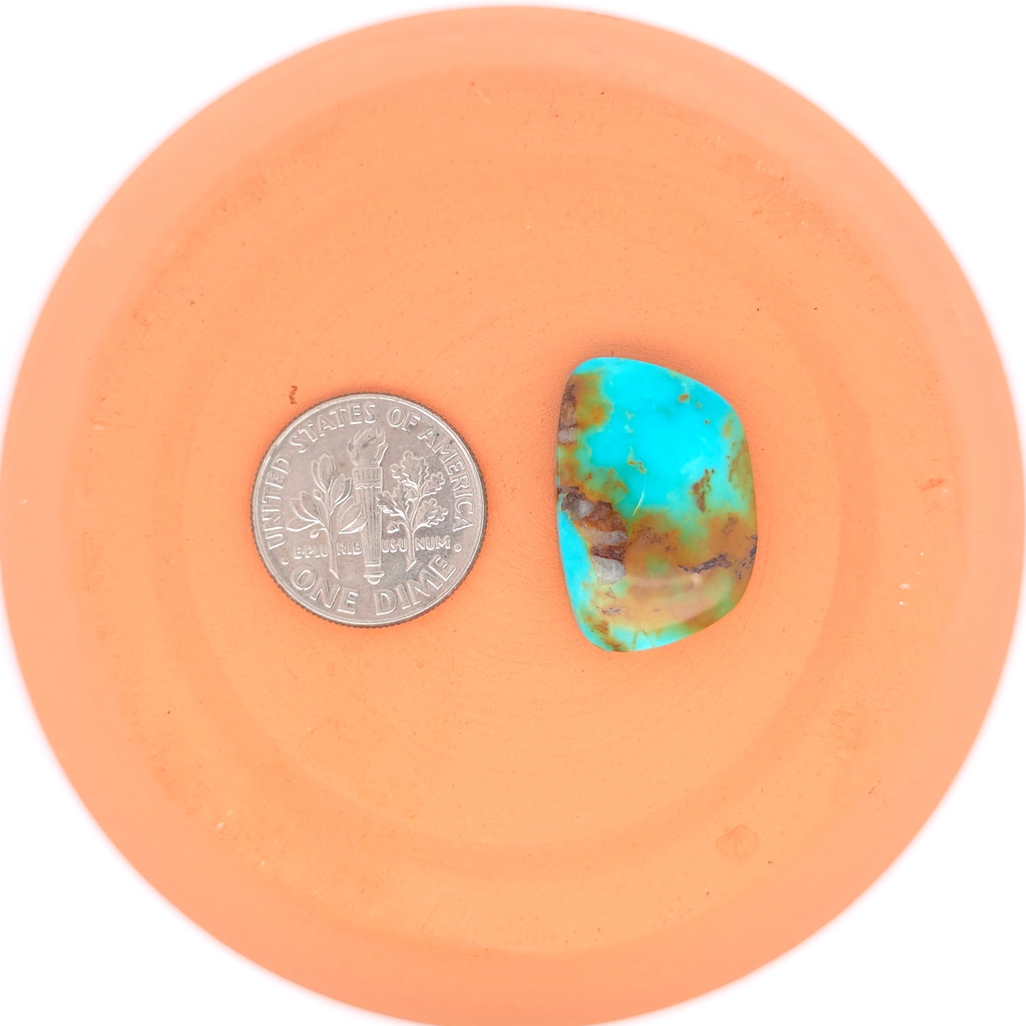Stabilized Kingman Turquoise Cabochon