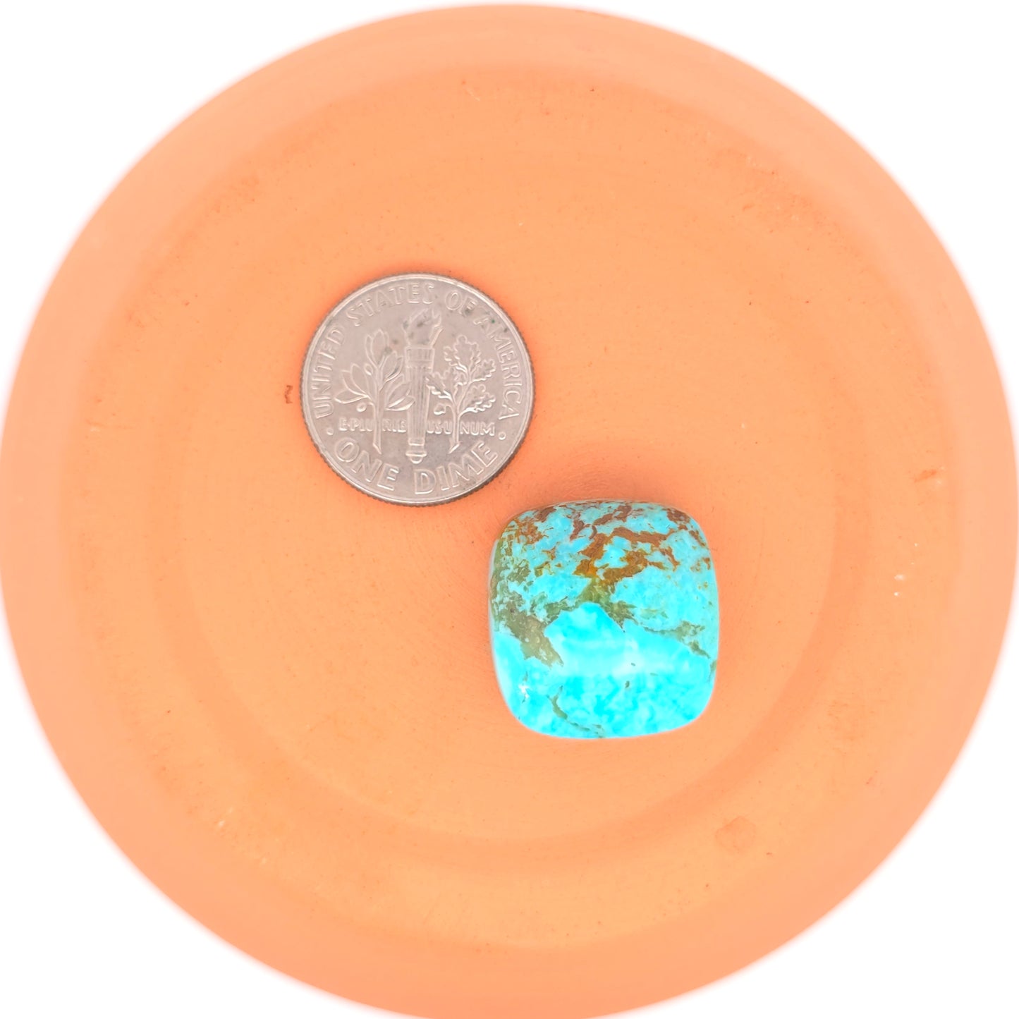 Stabilized Kingman Turquoise Cabochon