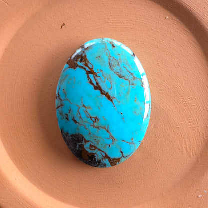 Stabilized Kingman Turquoise Cabochon