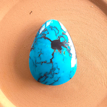 Stabilized Kingman Turquoise Cabochon