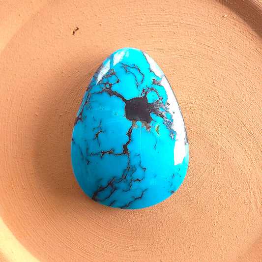 Stabilized Kingman Turquoise Cabochon