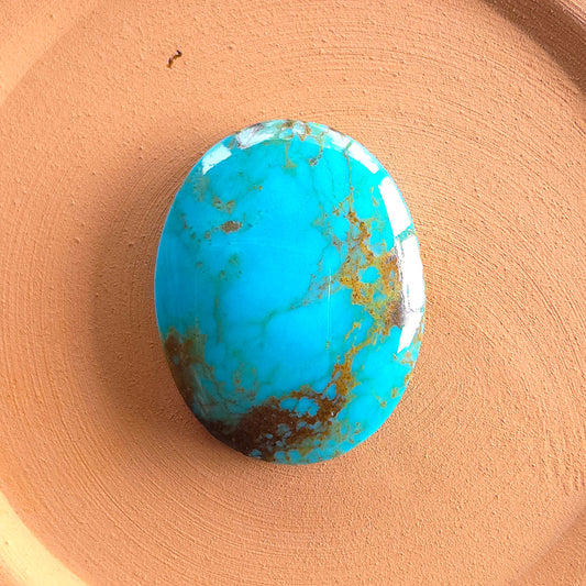 Stabilized Kingman Turquoise Cabochon