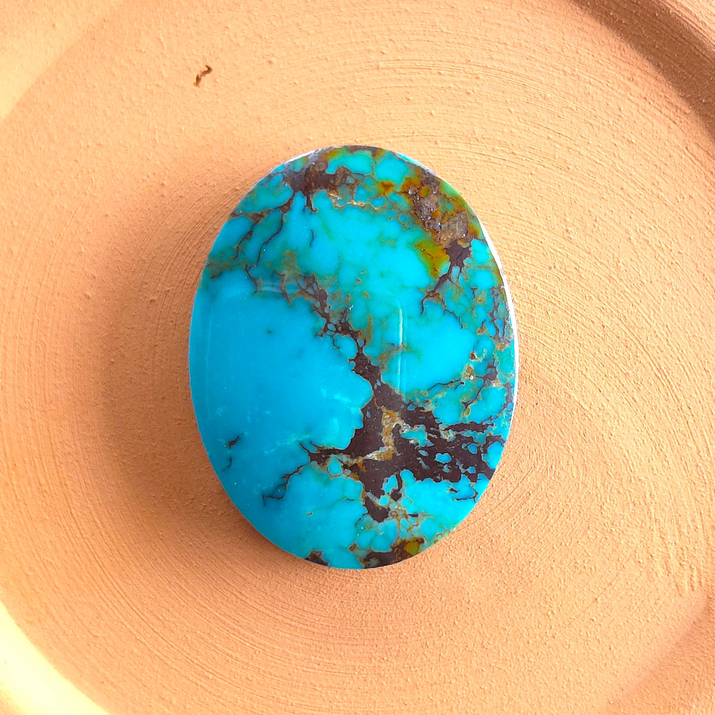 Stabilized Kingman Turquoise Cabochon
