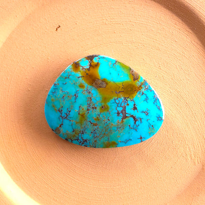 Stabilized Kingman Turquoise Cabochon