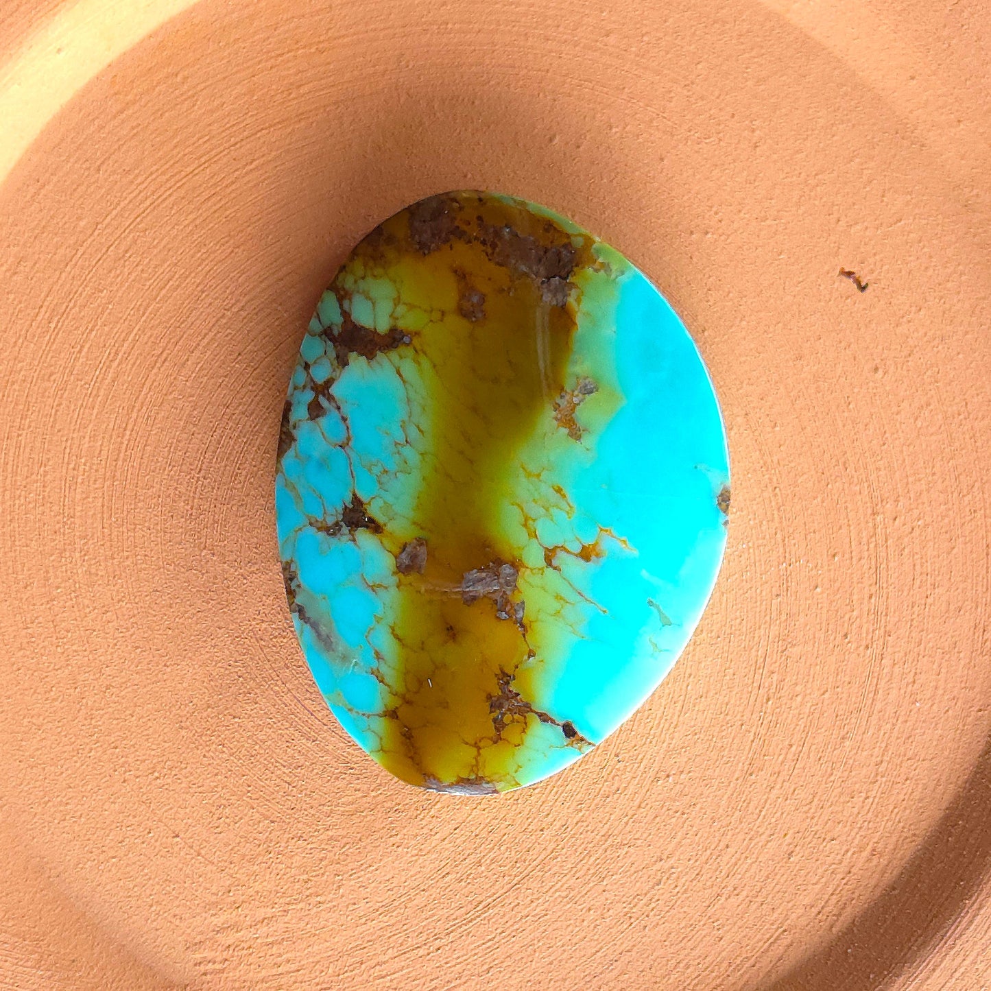 Stabilized Kingman Turquoise Cabochon