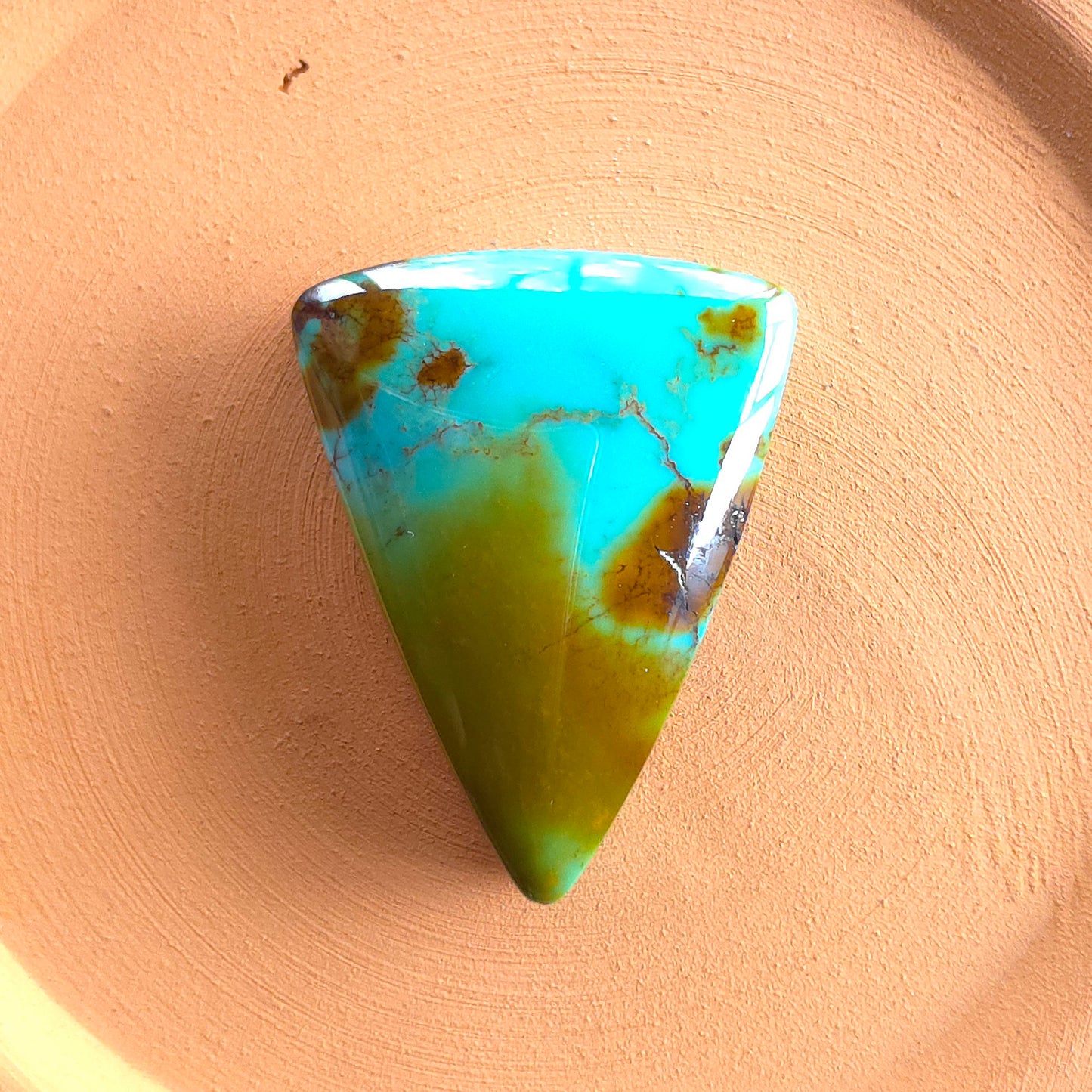 Stabilized Kingman Turquoise Cabochon