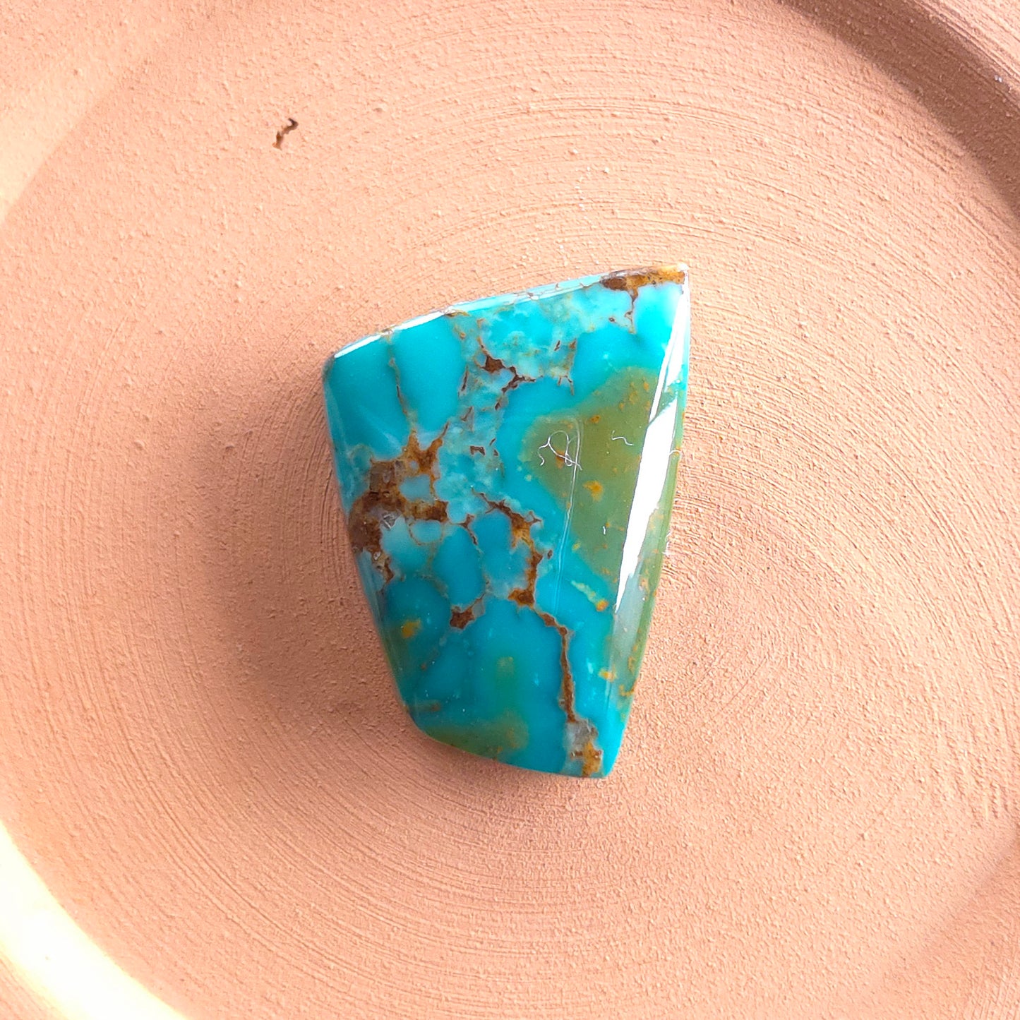 Stabilized Kingman Turquoise Cabochon