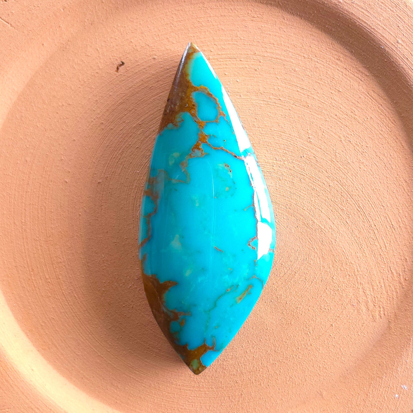 Stabilized Kingman Turquoise Cabochon