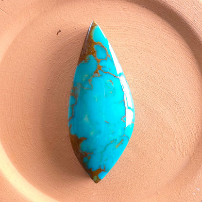 Stabilized Kingman Turquoise Cabochon
