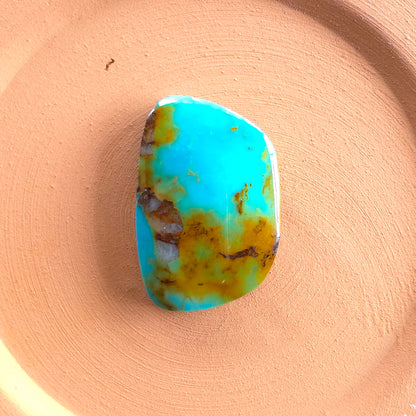 Stabilized Kingman Turquoise Cabochon