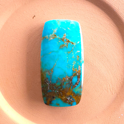 Stabilized Kingman Turquoise Cabochon