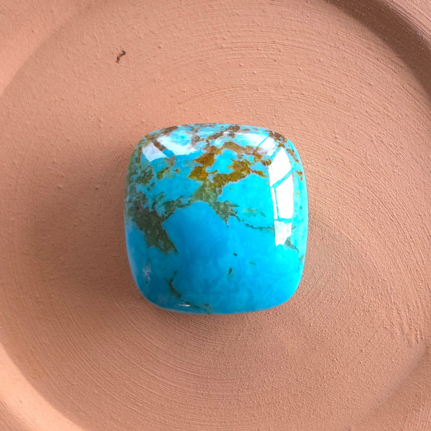 Stabilized Kingman Turquoise Cabochon