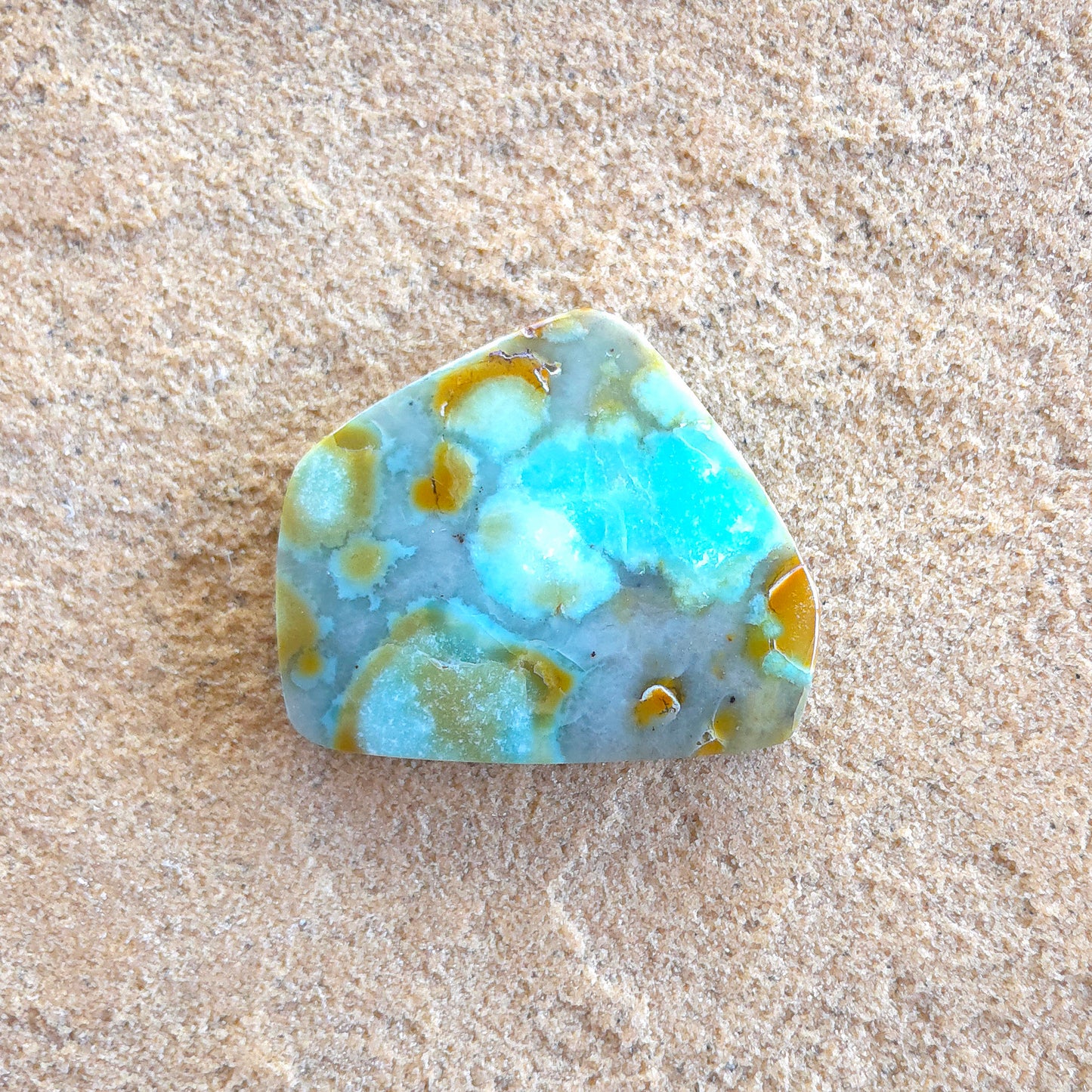 Stabilized Supernova Turquoise Cabochon