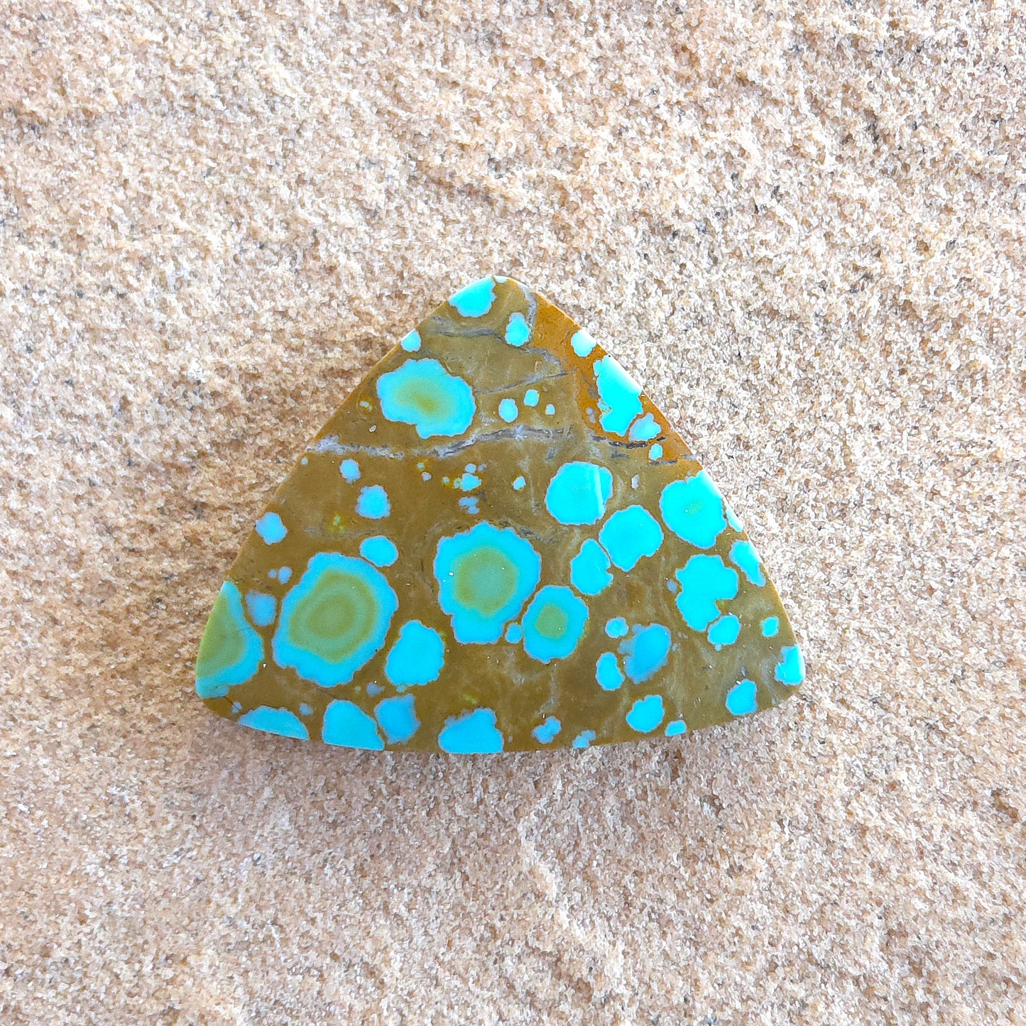 Stabilized Supernova Turquoise Cabochon