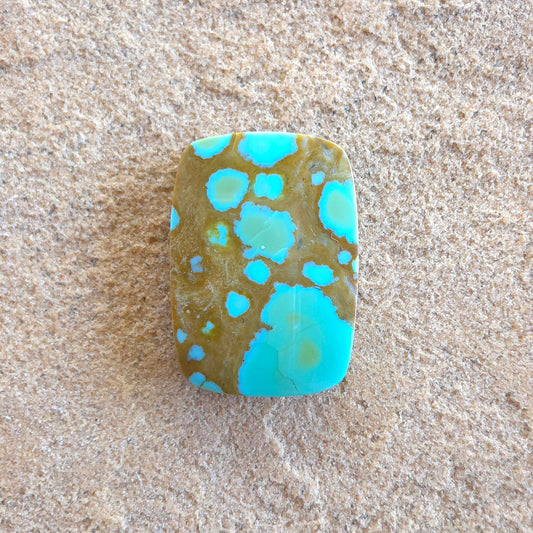 Stabilized Supernova Turquoise Cabochon