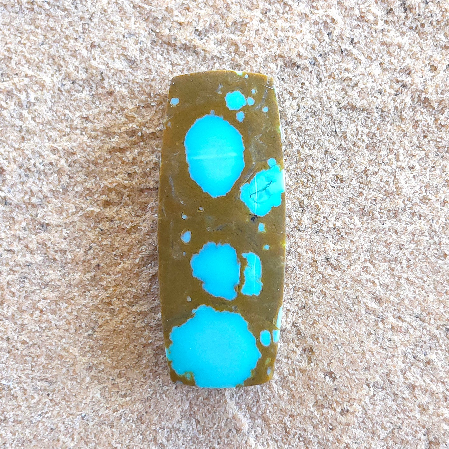 Stabilized Supernova Turquoise Cabochon