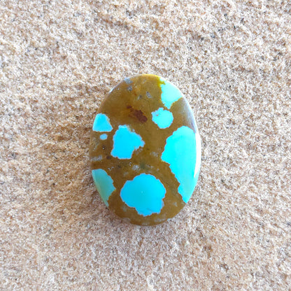 Stabilized Supernova Turquoise Cabochon