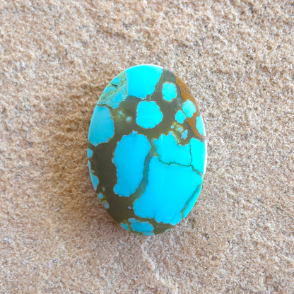 Stabilized Supernova Turquoise Cabochon