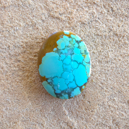 Stabilized Supernova Turquoise Cabochon