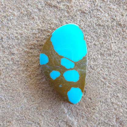 Stabilized Supernova Turquoise Cabochon